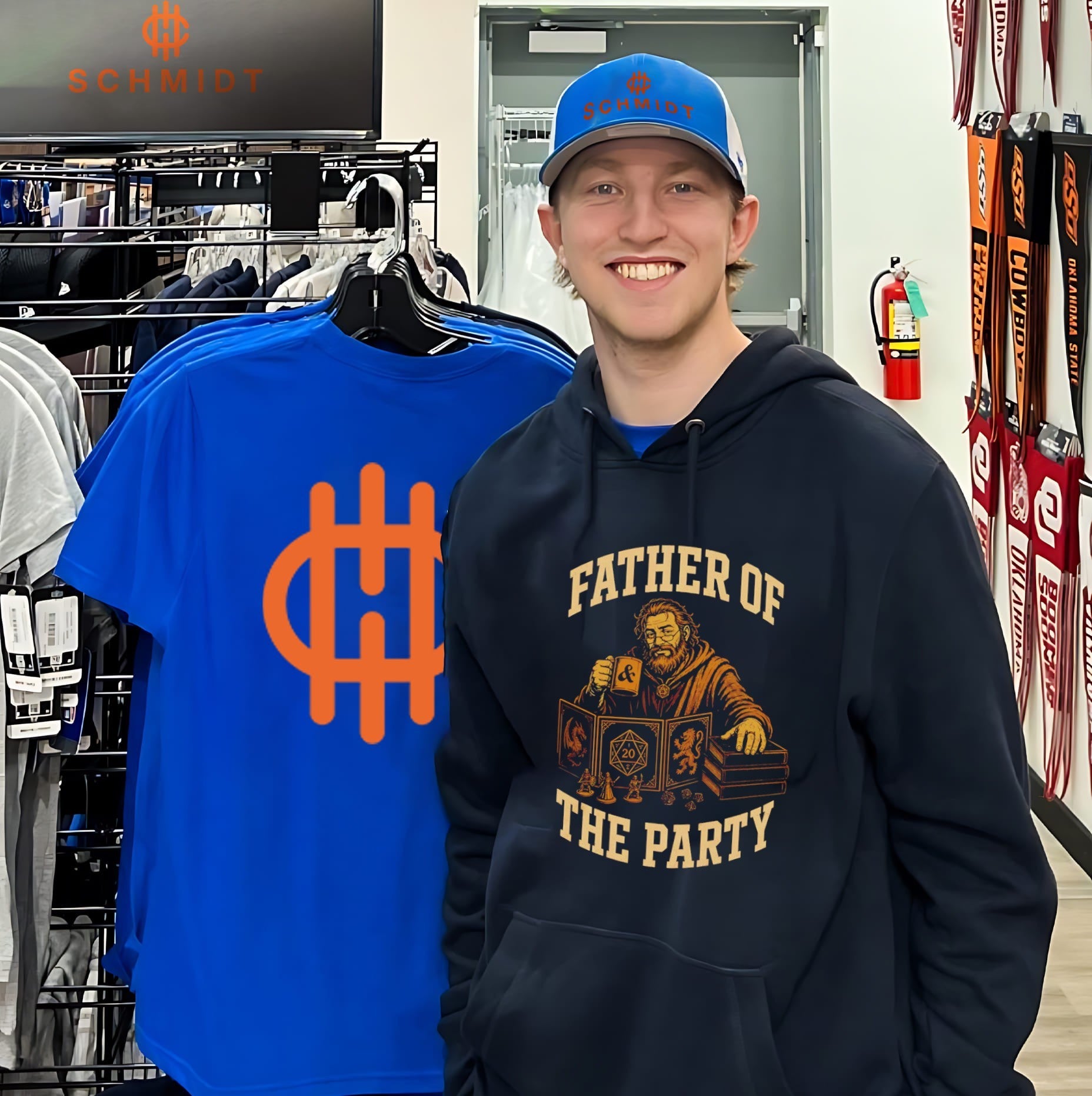 Father of the party wizard shirt