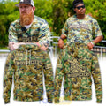 Fayetteville Woodpeckers x Military Appreciation Camo Tee Hoodie