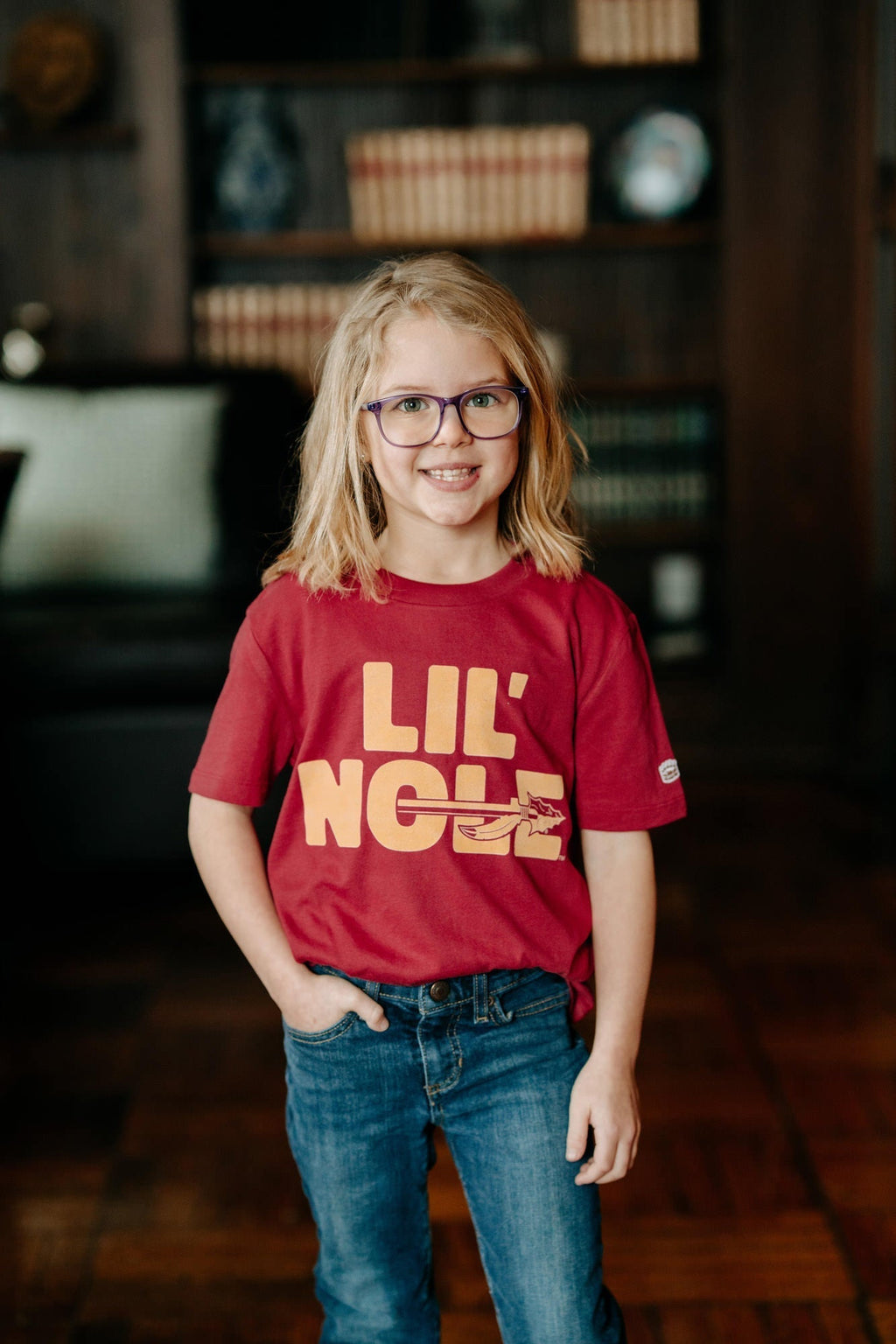 Florida State "Lil' Nole" Youth Tee Hoodie, Sweatshirt | CoreVibeTees.com (Image 2)