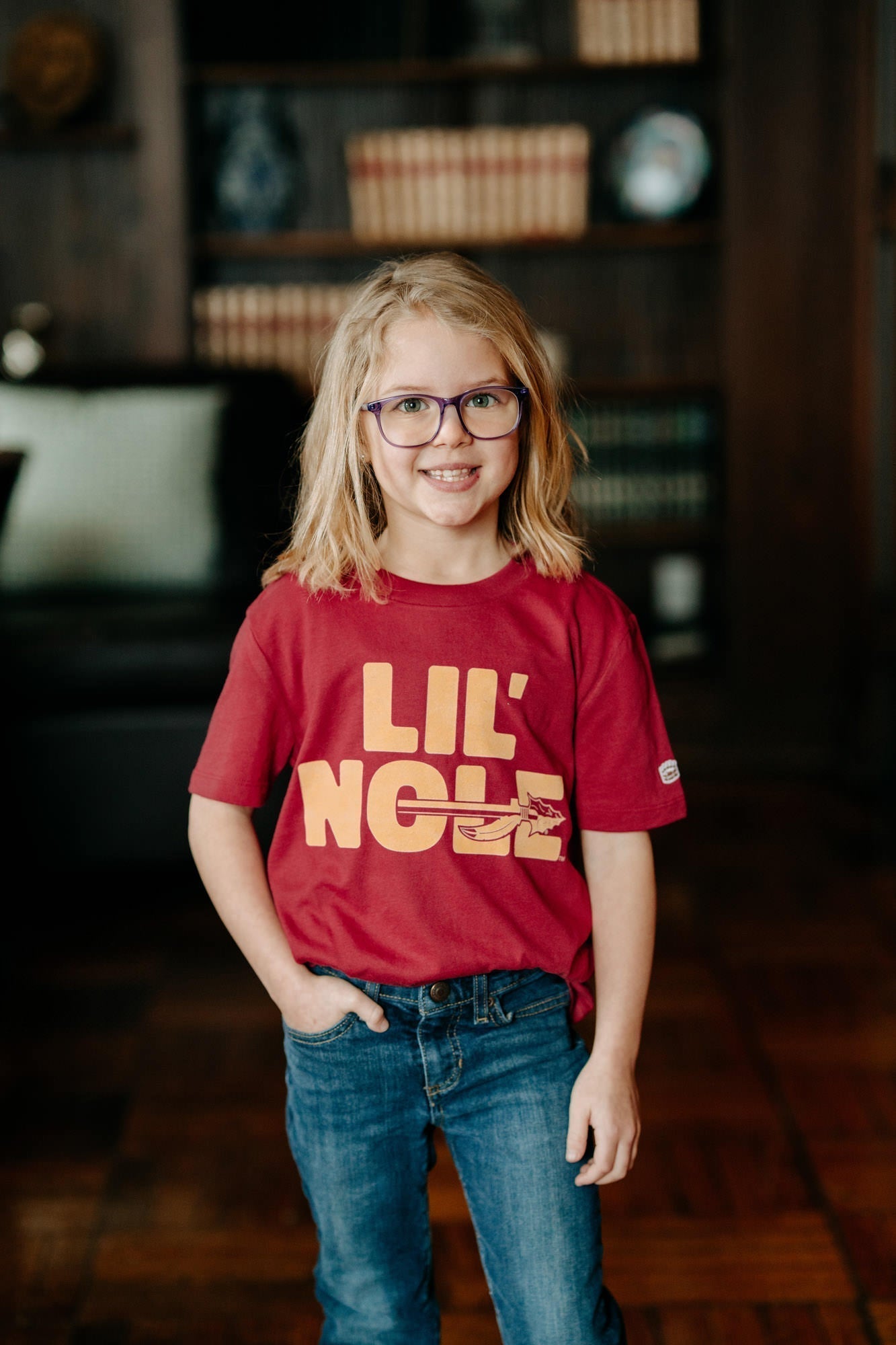 Florida State "Lil' Nole" Youth Tee Hoodie, Sweatshirt | CoreVibeTees.com (Image 2)