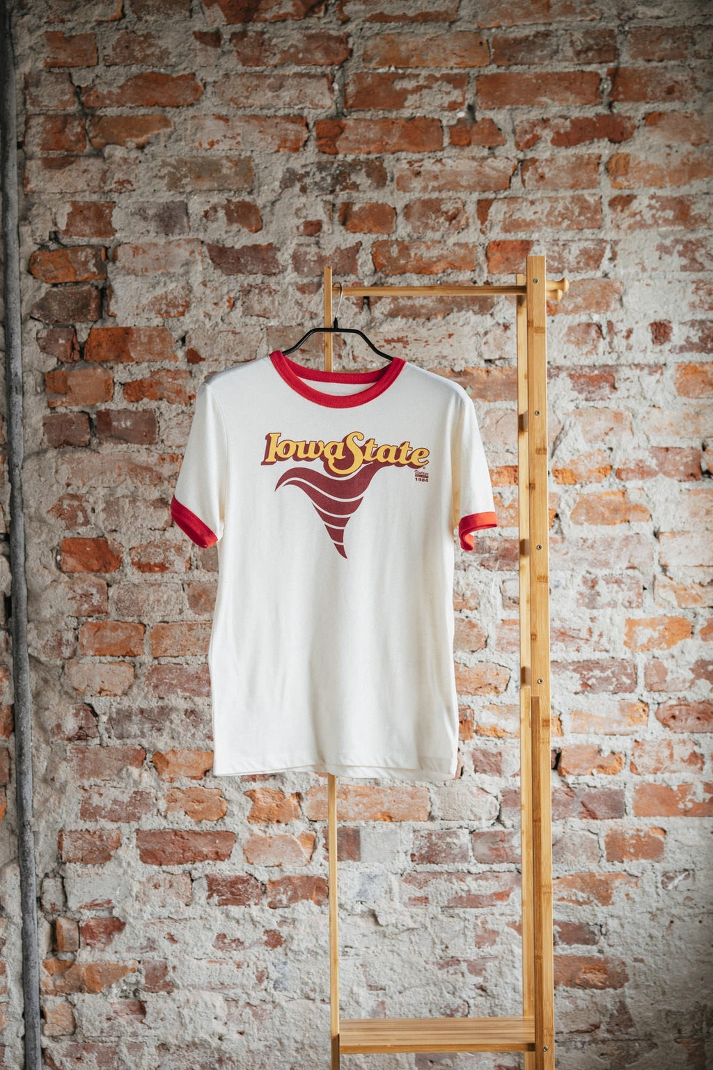 Iowa State Cyclone Logo Ringer Tee Style001 Hoodie, Sweatshirt | CoreVibeTees.com (Image 2)