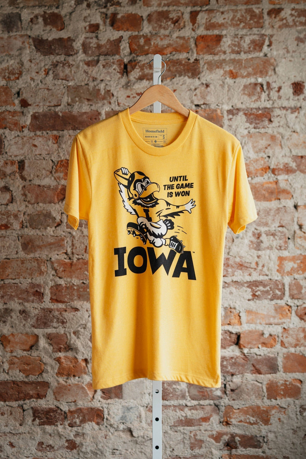 Iowa "Until The Game Is Won" Tee Style001 Hoodie, Sweatshirt | CoreVibeTees.com (Image 2)