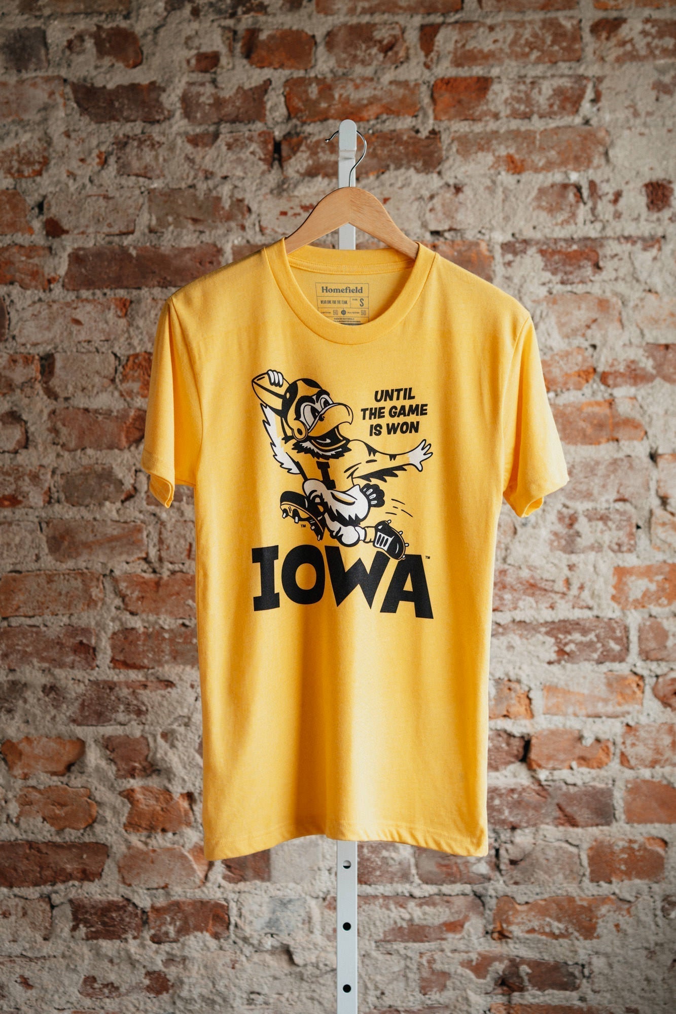Iowa "Until The Game Is Won" Tee Style001 Hoodie, Sweatshirt | CoreVibeTees.com (Image 2)