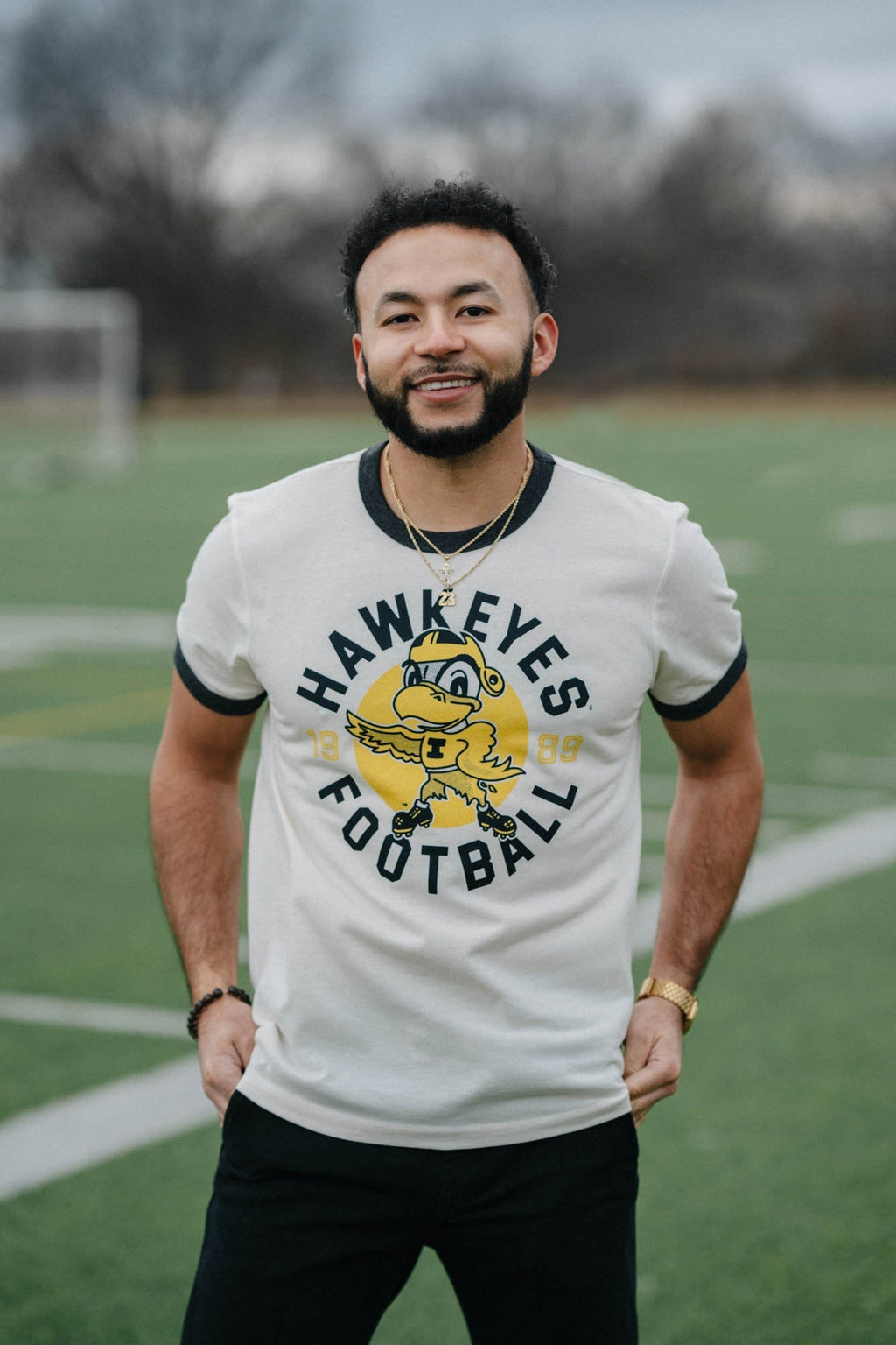 Iowa Football Herky Ringer Tee Style001 Hoodie, Sweatshirt | CoreVibeTees.com (Image 2)