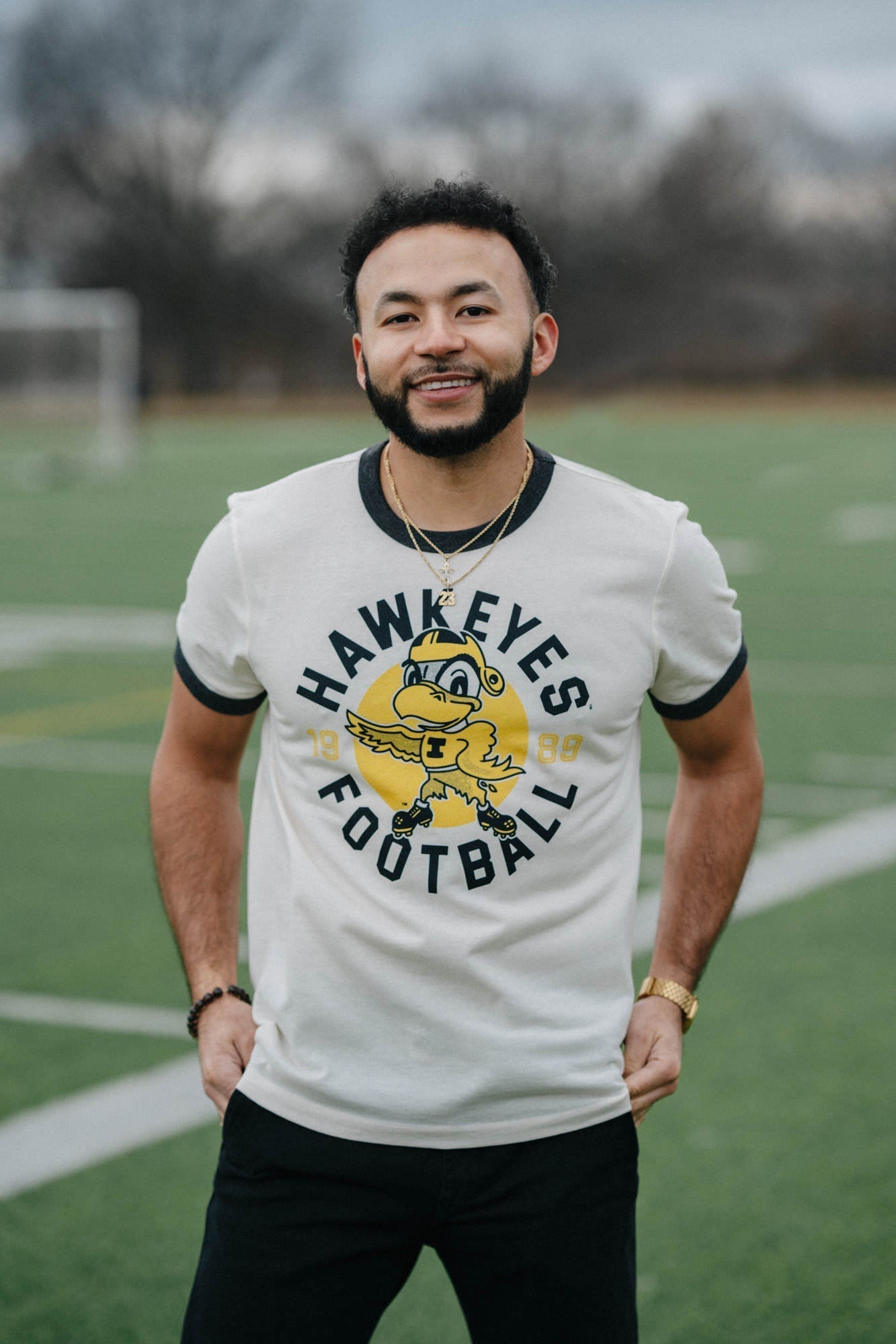 Iowa Football Herky Ringer Tee Style001 Hoodie, Sweatshirt | CoreVibeTees.com (Image 2)