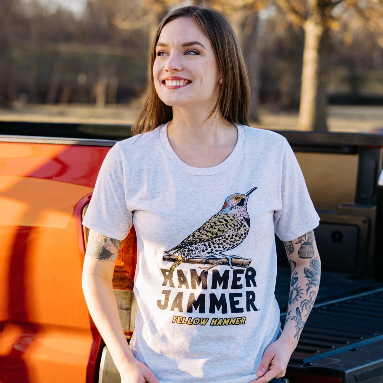 Alabama Rammer Jammer Women's Tee Style001 Hoodie, Sweatshirt | CoreVibeTees.com (Image 2)
