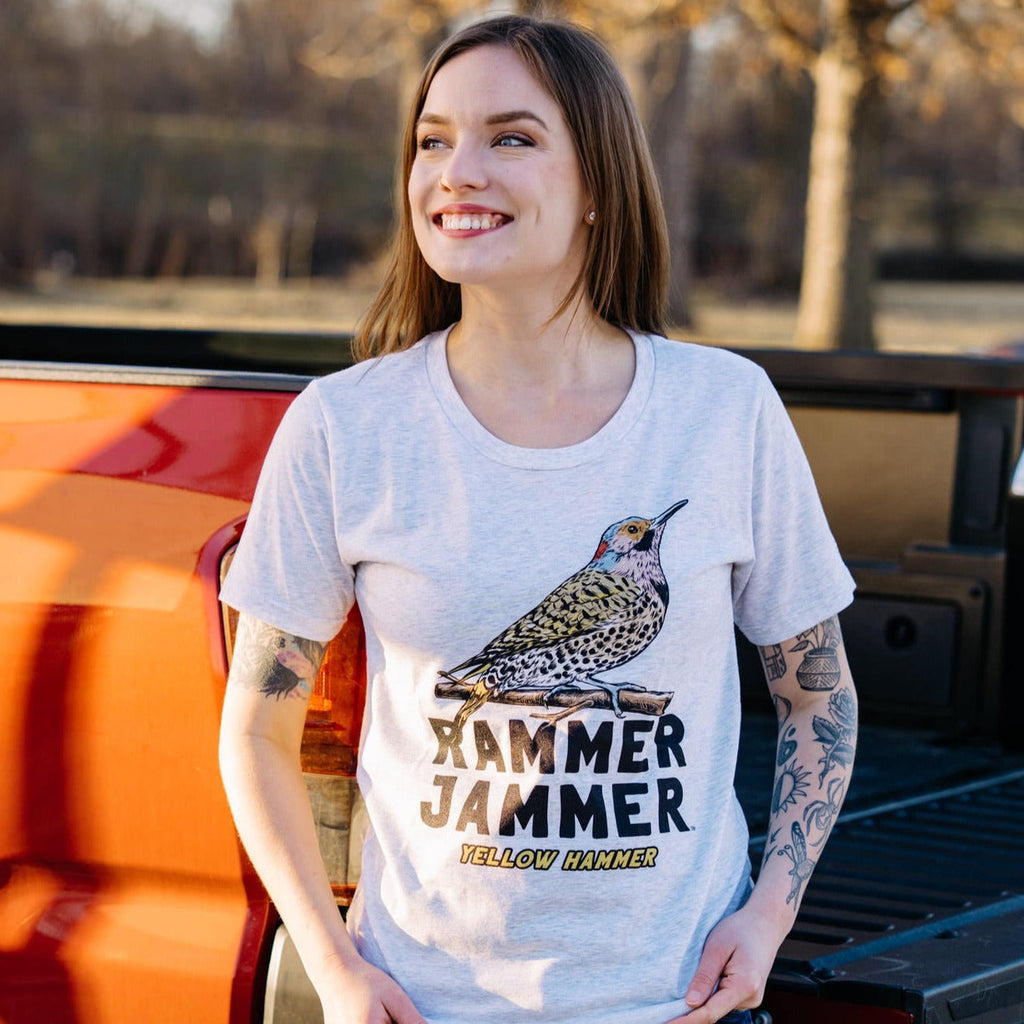 Alabama Rammer Jammer Women's Tee Hoodie, Sweatshirt | CoreVibeTees.com (Image 2)