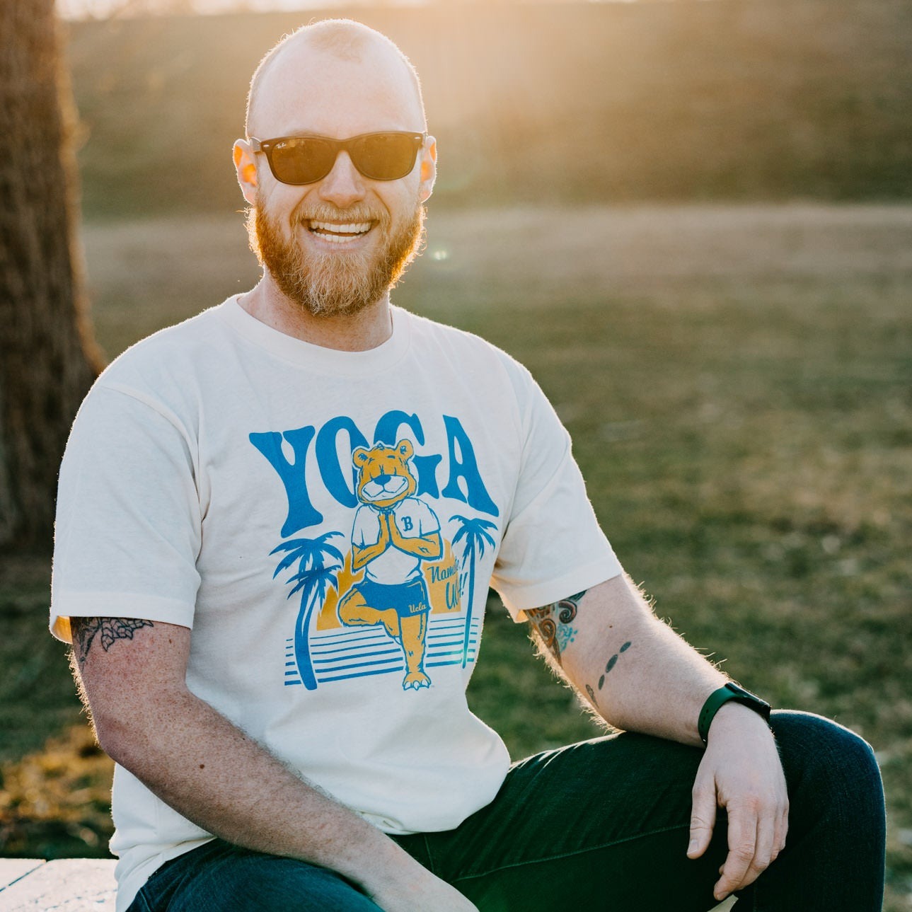 UCLA Bruins Yoga Tee Hoodie, Sweatshirt | CoreVibeTees.com (Image 2)