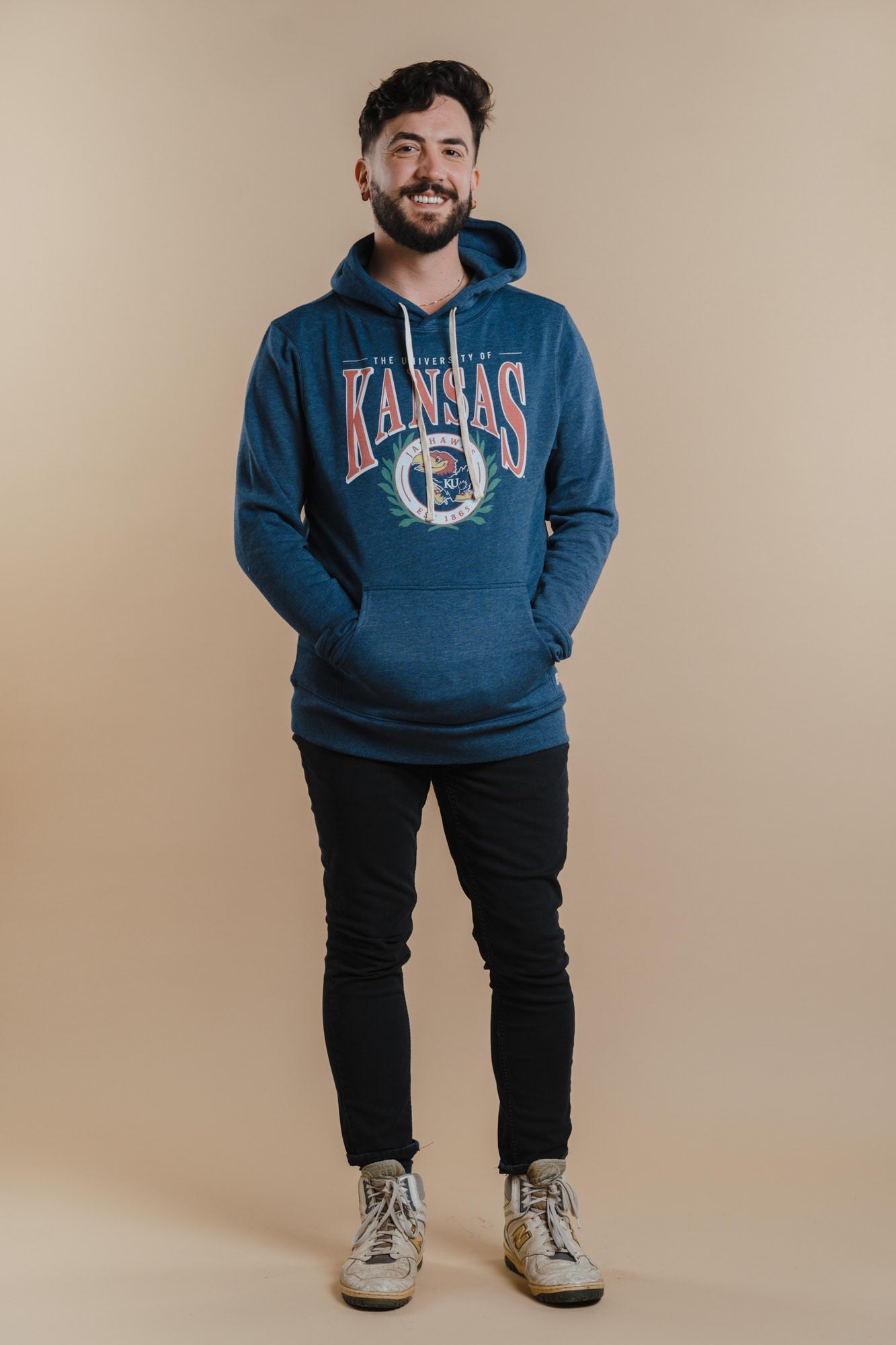Vintage Kansas Jayhawks Hoodie Style001 T-Shirts, Sweatshirt | CoreVibeTees.com (Image 2)