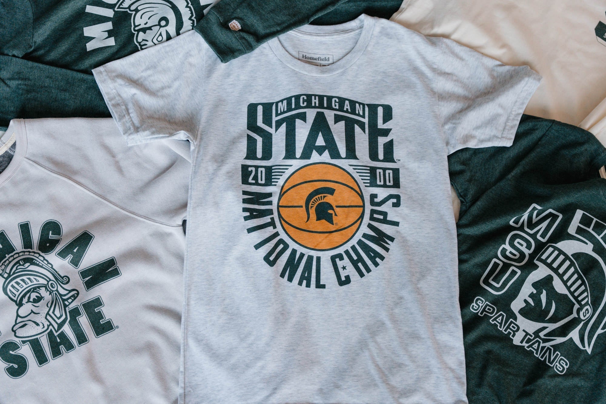 Michigan State Basketball 2000 Champs Tee Hoodie, Sweatshirt | CoreVibeTees.com (Image 2)