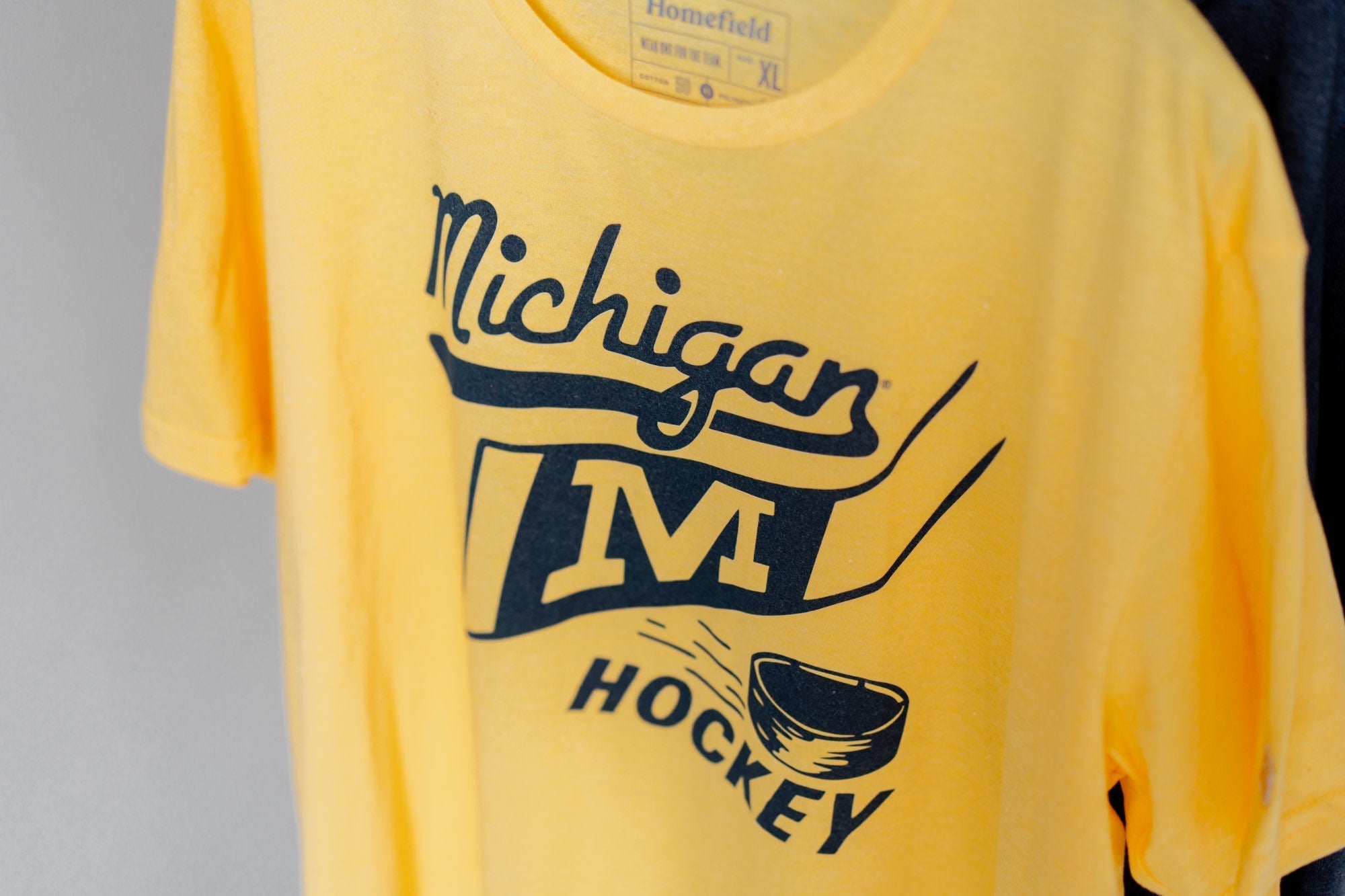 Michigan Hockey Retro Tee Hoodie, Sweatshirt | CoreVibeTees.com (Image 2)