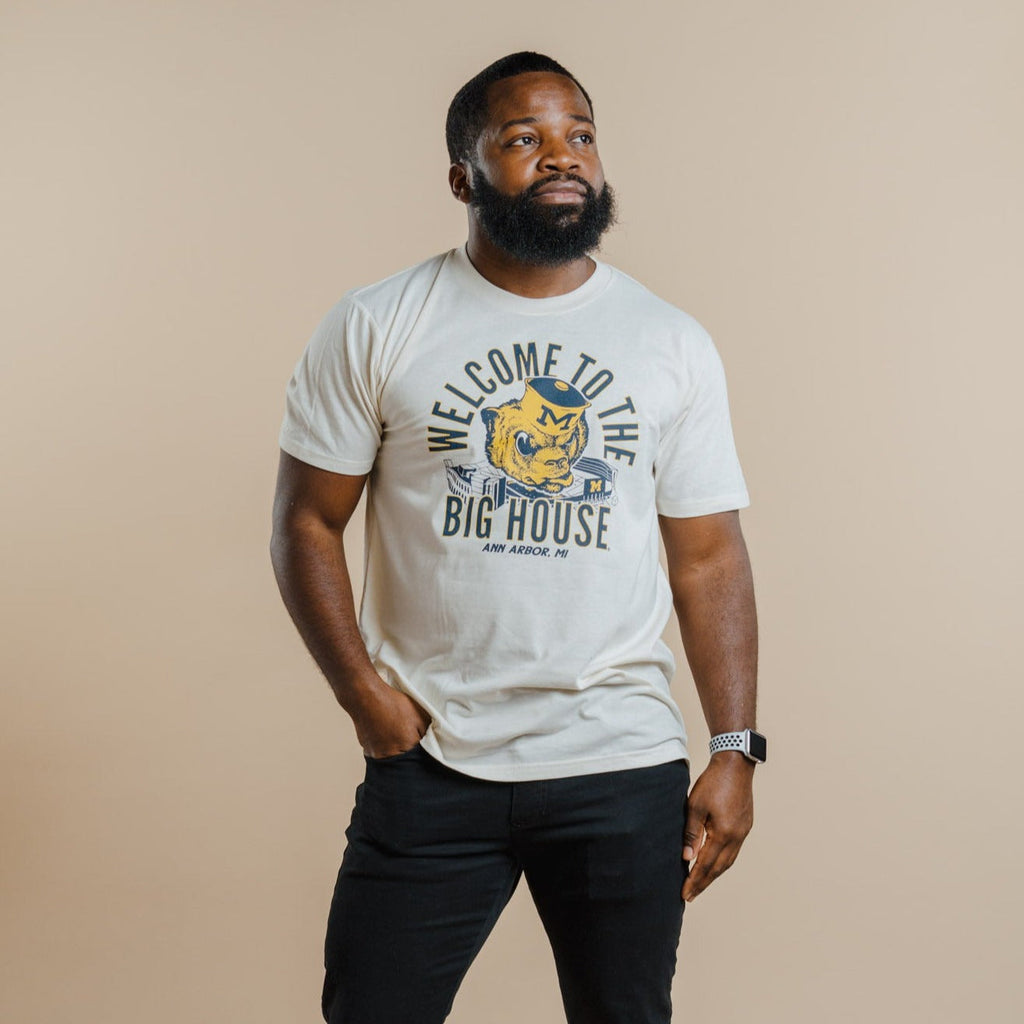 Welcome to the Big House Michigan Tee Style001 Hoodie, Sweatshirt | CoreVibeTees.com (Image 2)