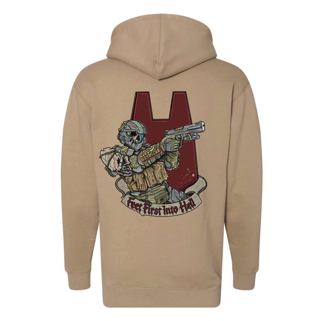 Feet First Hoodie T-Shirts, Sweatshirt | CoreVibeTees.com (Image 2)