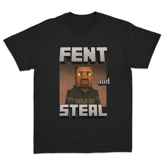 Fenttt And Steal Robloxx Graphic Tee Shirt Trend Gift For Fan Shirt.