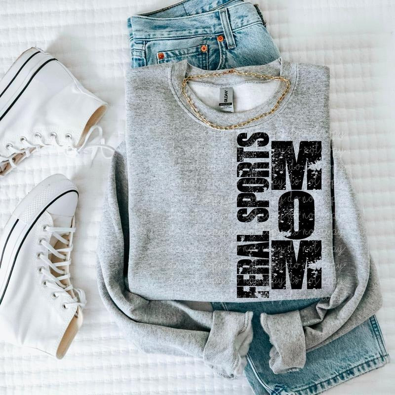 Feral Sports Mom DTF Transfers - THIS IS NOT A SHIRT Hoodie, Sweatshirt | CoreVibeTees.com