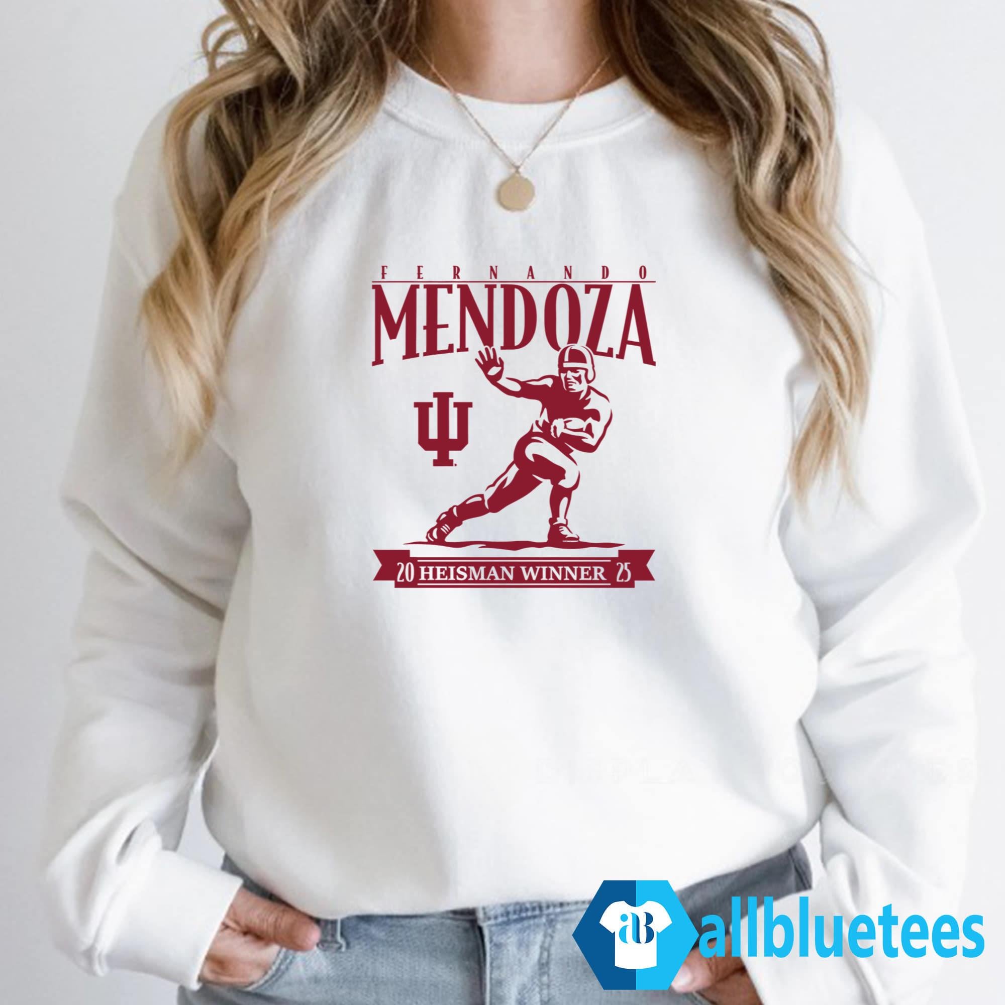 Fernando Mendoza Heisman Winner 2025 Shirt