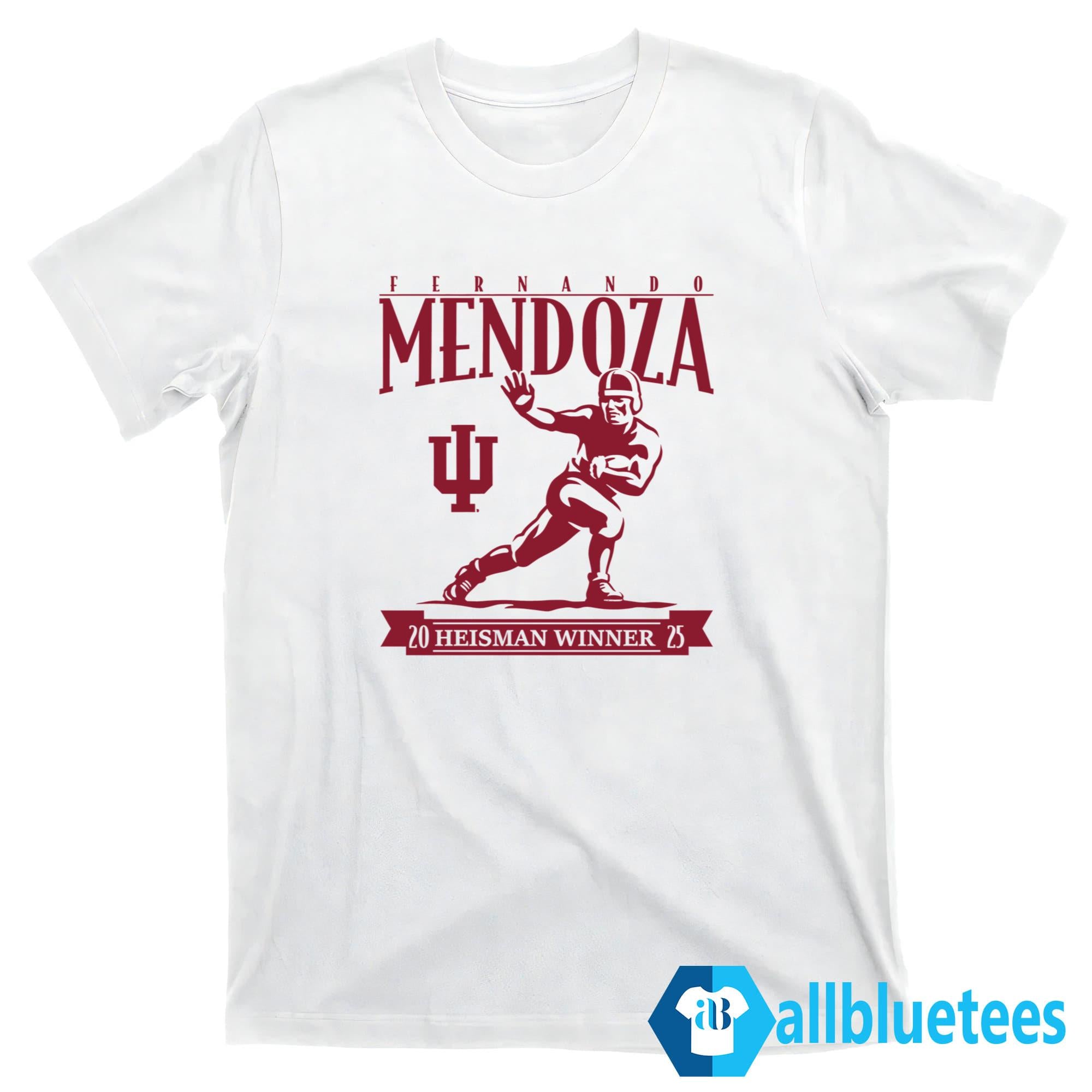 Fernando Mendoza Heisman Winner 2025 Shirt