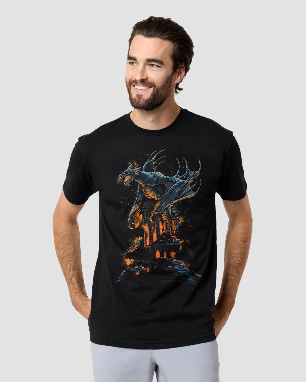 Fiery Guardian Tee Hoodie, Sweatshirt | CoreVibeTees.com (Image 2)
