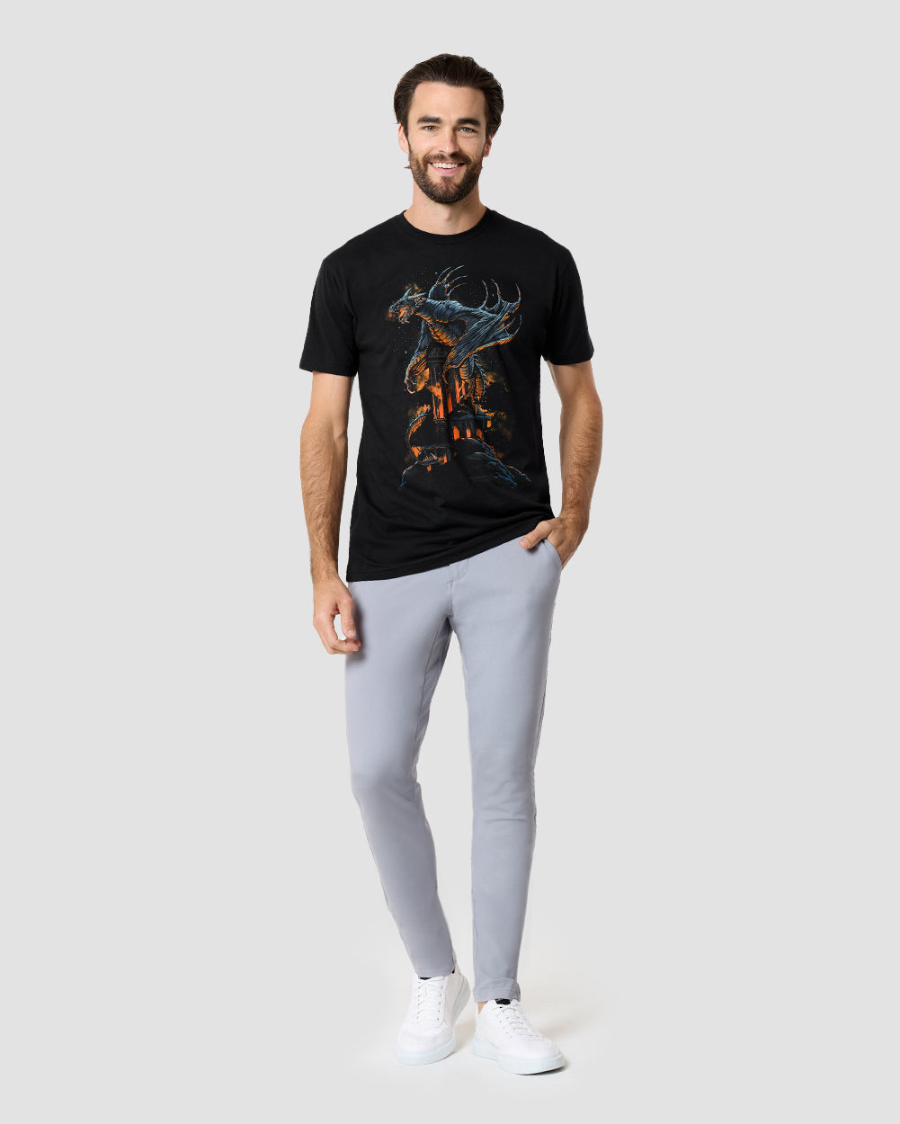 Fiery Guardian Tee Hoodie, Sweatshirt | CoreVibeTees.com (Image 4)