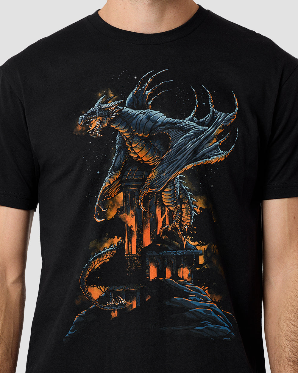 Fiery Guardian Tee Hoodie, Sweatshirt | CoreVibeTees.com (Image 3)