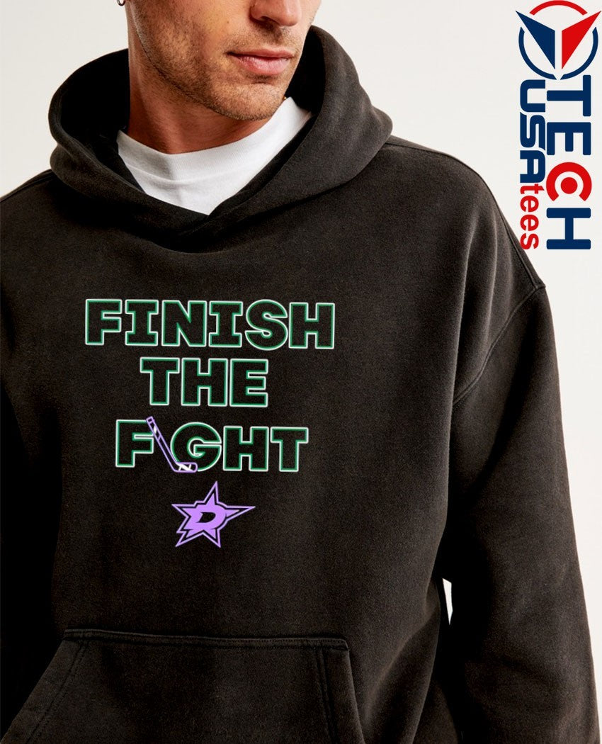 Finish The Fight Dallas Stars Hockey shirt