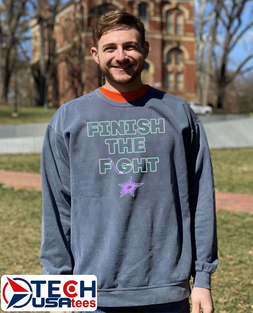 Finish The Fight Dallas Stars Hockey shirt