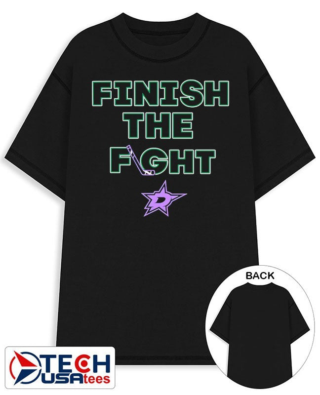 Finish The Fight Dallas Stars Hockey shirt
