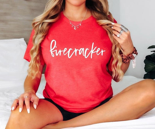 Firecracker Shirt For 4th Of July, Trendy Independence Day Tee, USA Shirt, Patriotic Shirt, Miss Firecracker, Cute Fourth of July Shirt  T-shirt, sweater and Hoodie