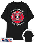 Firefighter Georgia Bulldogs Fan Pride always ready logo shirt