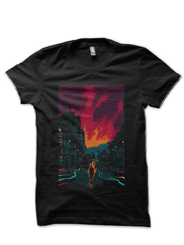 Fireman Black T-Shirt Hoodie, Sweatshirt | CoreVibeTees.com