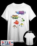 Fishing Wii play fish species shirt