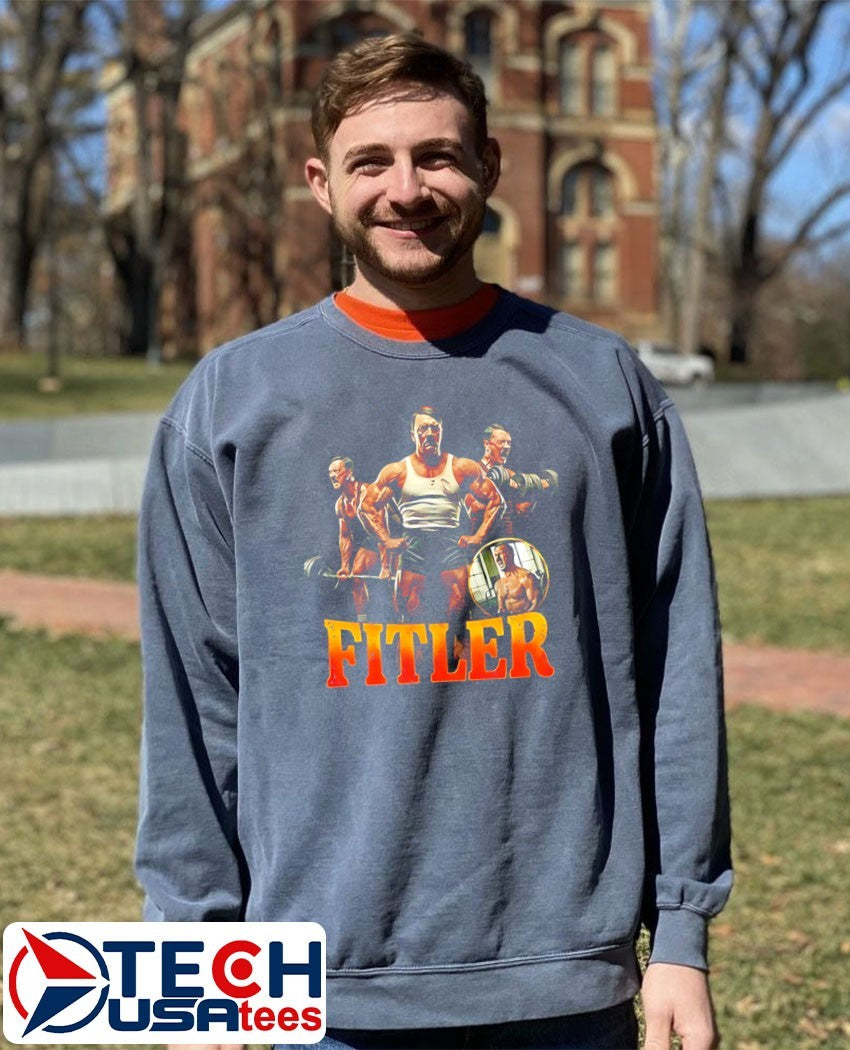 Fitler Adolf Hitler Gym meme shirt
