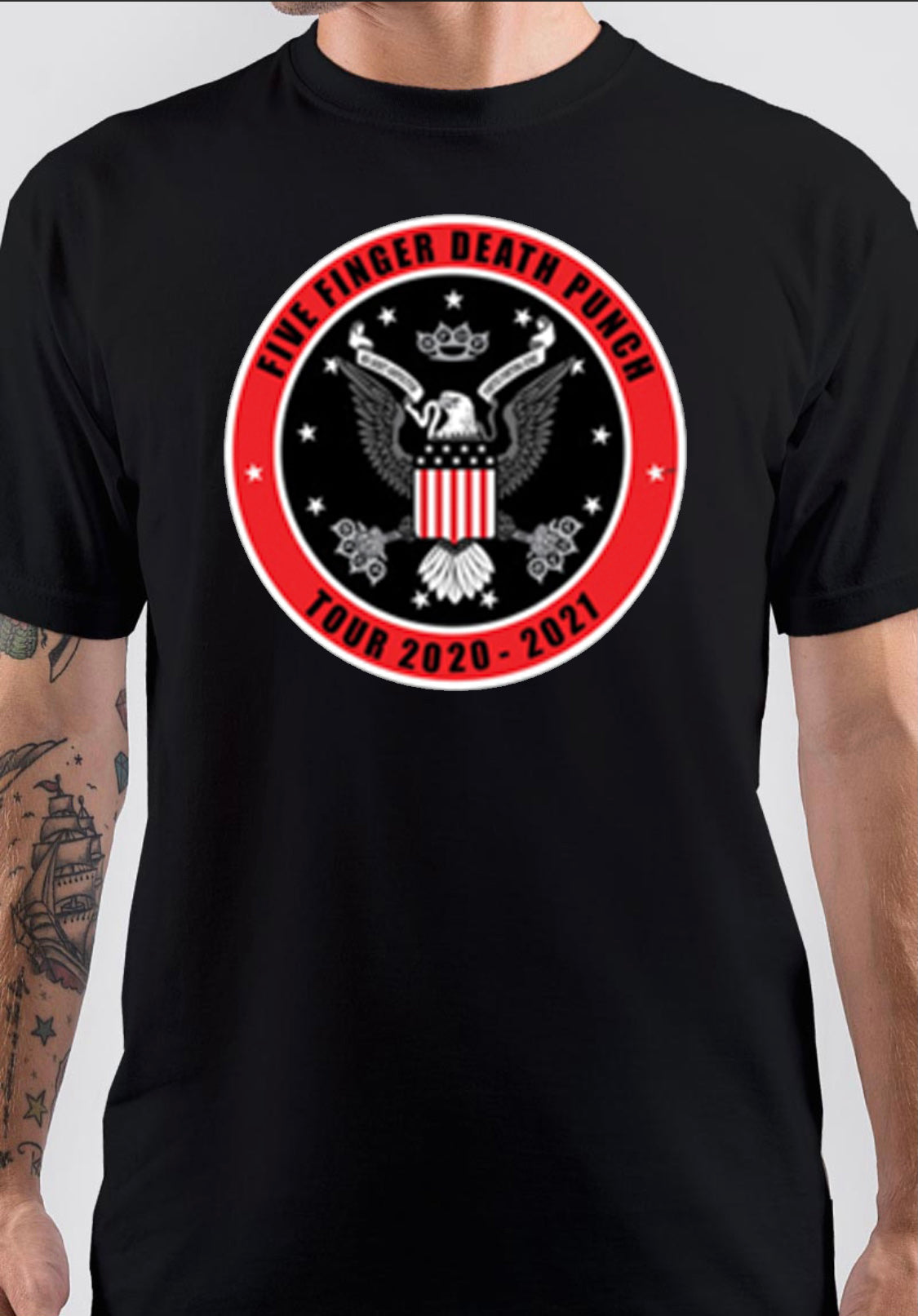 Five Finger Death Punch Tour T-Shirt Hoodie, Sweatshirt | CoreVibeTees.com