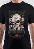 Five Finger Death Punch Skull T-Shirt Style001 Hoodie, Sweatshirt | CoreVibeTees.com