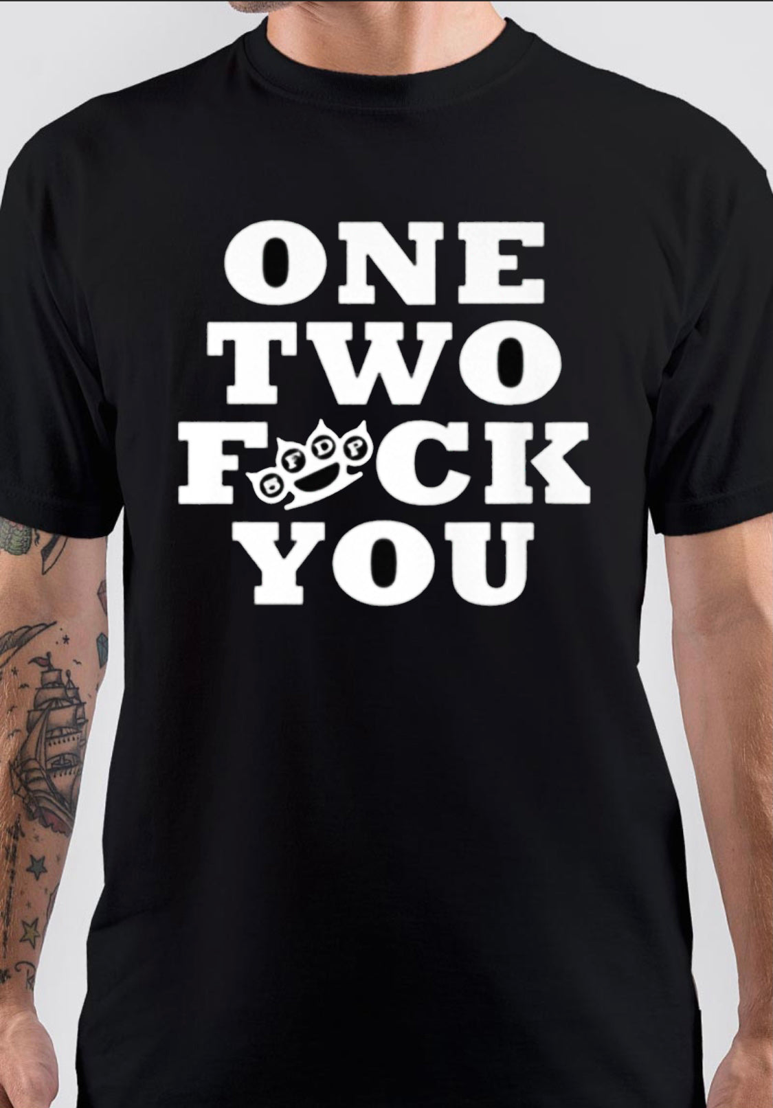 Five Finger Death Punch One Two Fuck You T-Shirt Hoodie, Sweatshirt | CoreVibeTees.com
