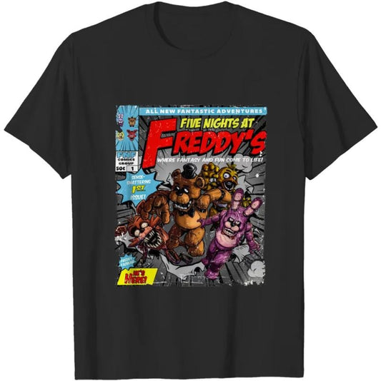 Five Nights At Freddy's 2023 Movie Shirt | Five Nights At Freddy's Merch, Unisex T-Shirt, For Men Women Menswear Top