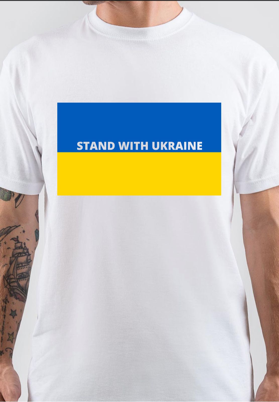 Flag Of Ukraine T-Shirt Style001 Hoodie, Sweatshirt | CoreVibeTees.com