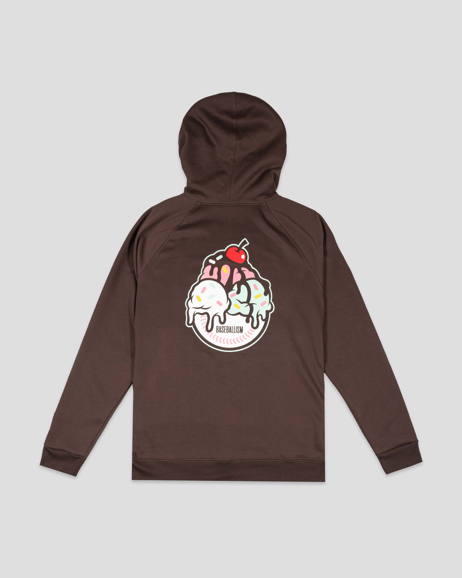 Flag Man Frozen Treats Ice Cream Sundae Hoodie (Chocolate) T-Shirts, Sweatshirt | CoreVibeTees.com (Image 2)