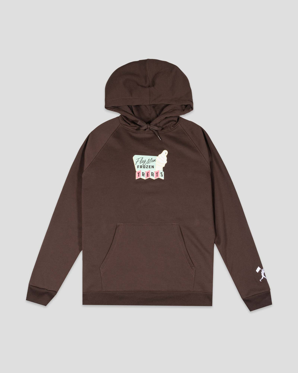 Flag Man Frozen Treats Ice Cream Sundae Hoodie (Chocolate) T-Shirts, Sweatshirt | CoreVibeTees.com (Image 1)
