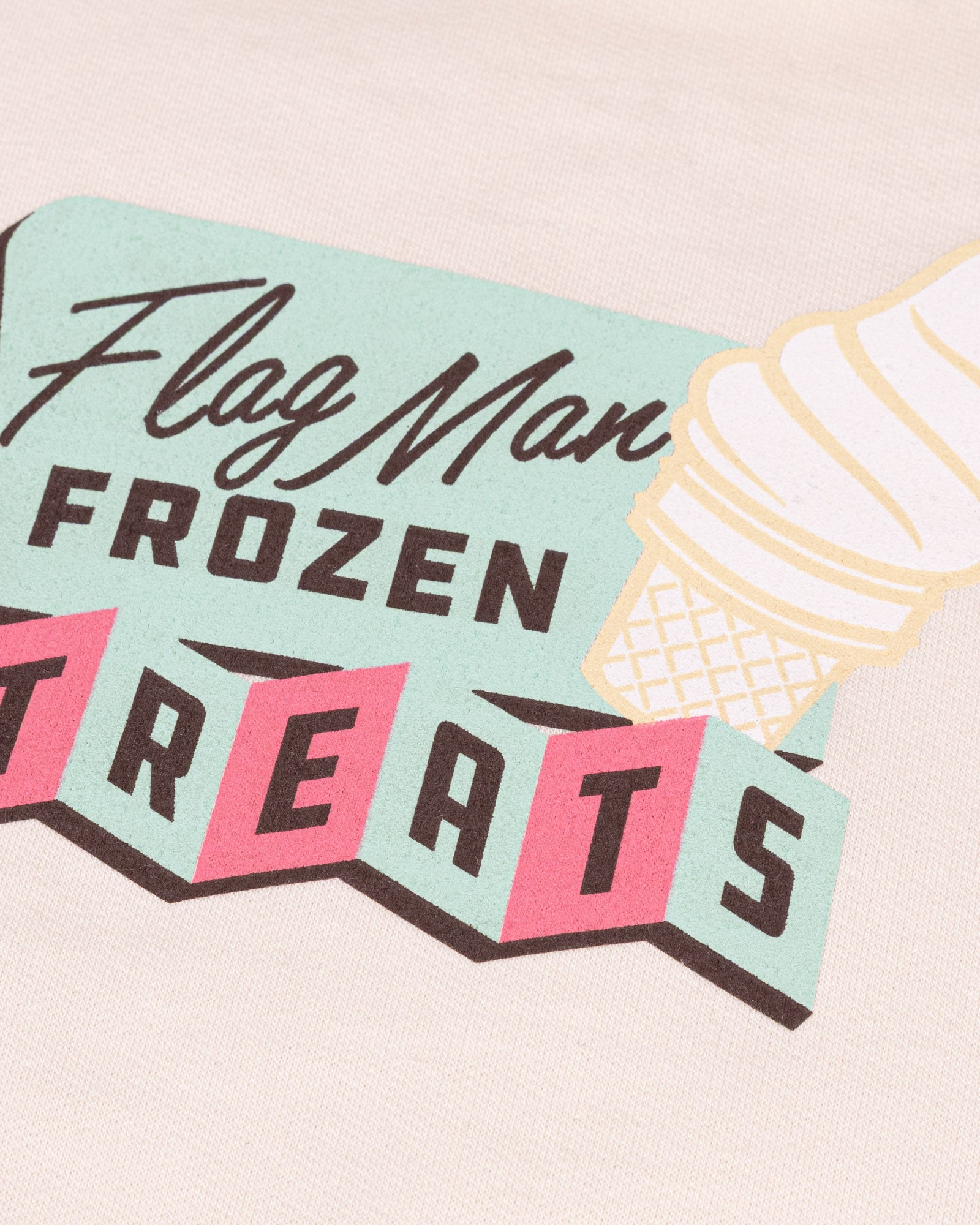 Flag Man Frozen Treats Ice Cream Sundae Hoodie (Vanilla) - Youth T-Shirts, Sweatshirt | CoreVibeTees.com (Image 3)