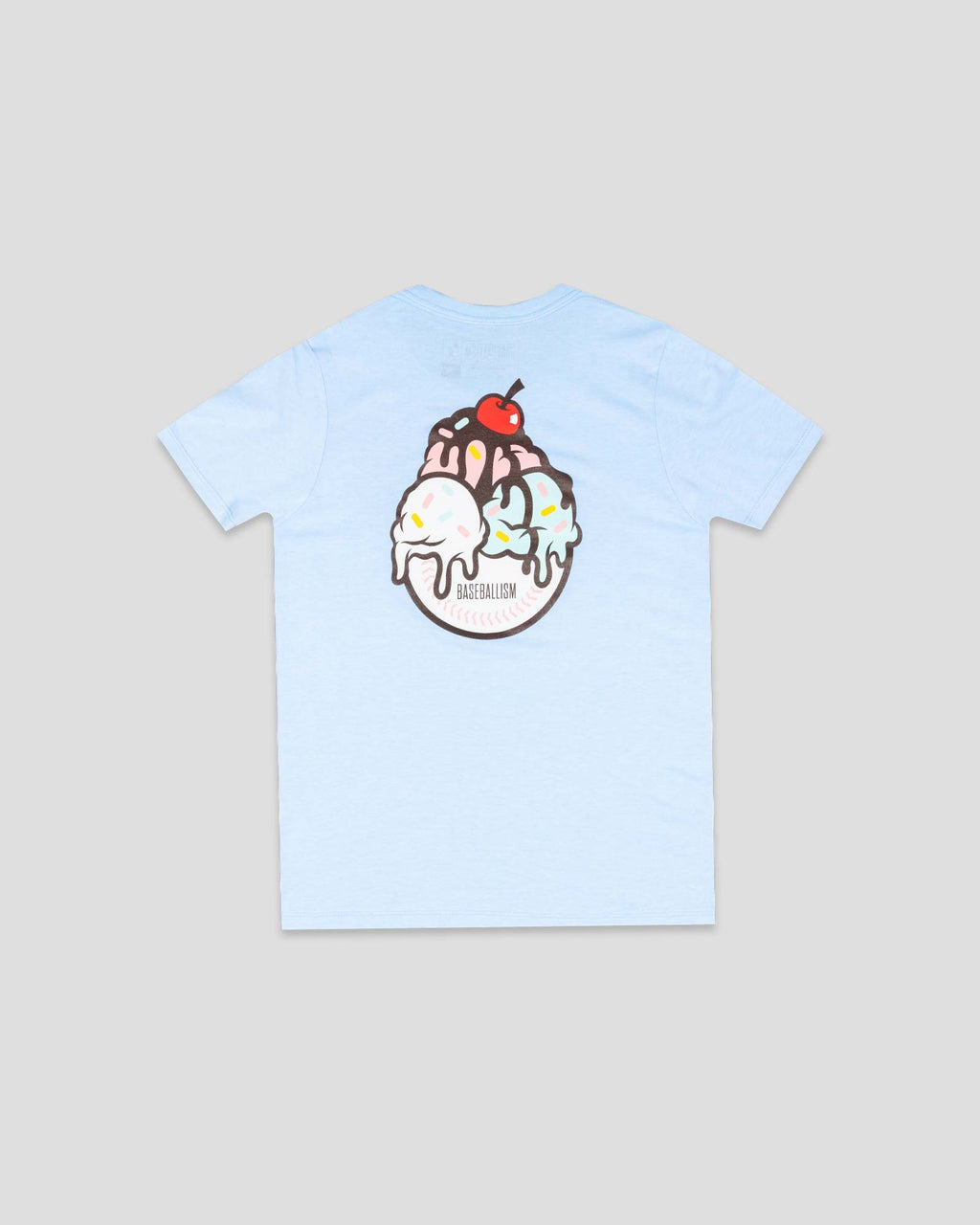 Flag Man Frozen Treats Ice Cream Sundae T-Shirt (Cotton Candy) - Youth Hoodie, Sweatshirt | CoreVibeTees.com (Image 1)