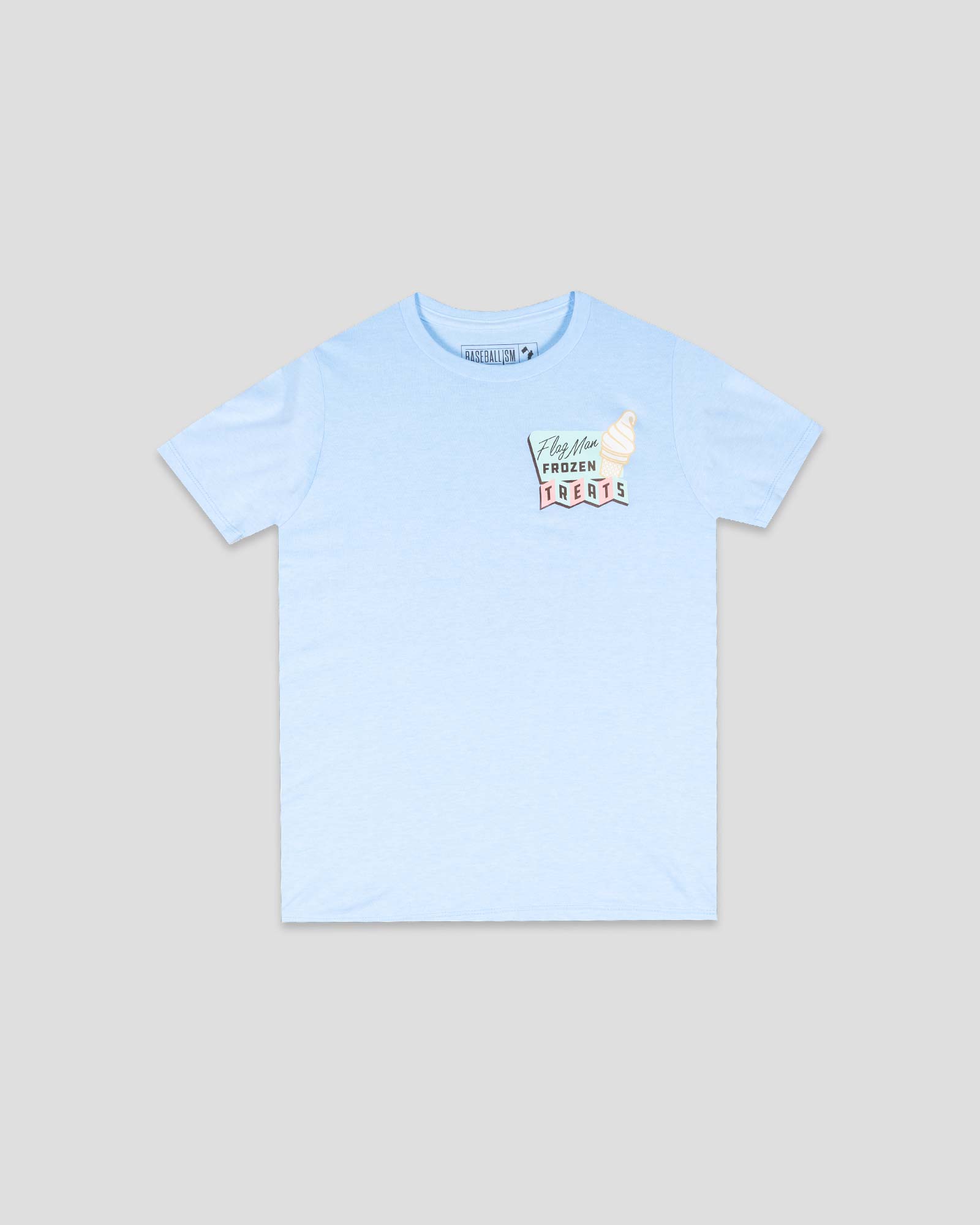 Flag Man Frozen Treats Ice Cream Sundae T-Shirt (Cotton Candy) - Youth Hoodie, Sweatshirt | CoreVibeTees.com (Image 2)