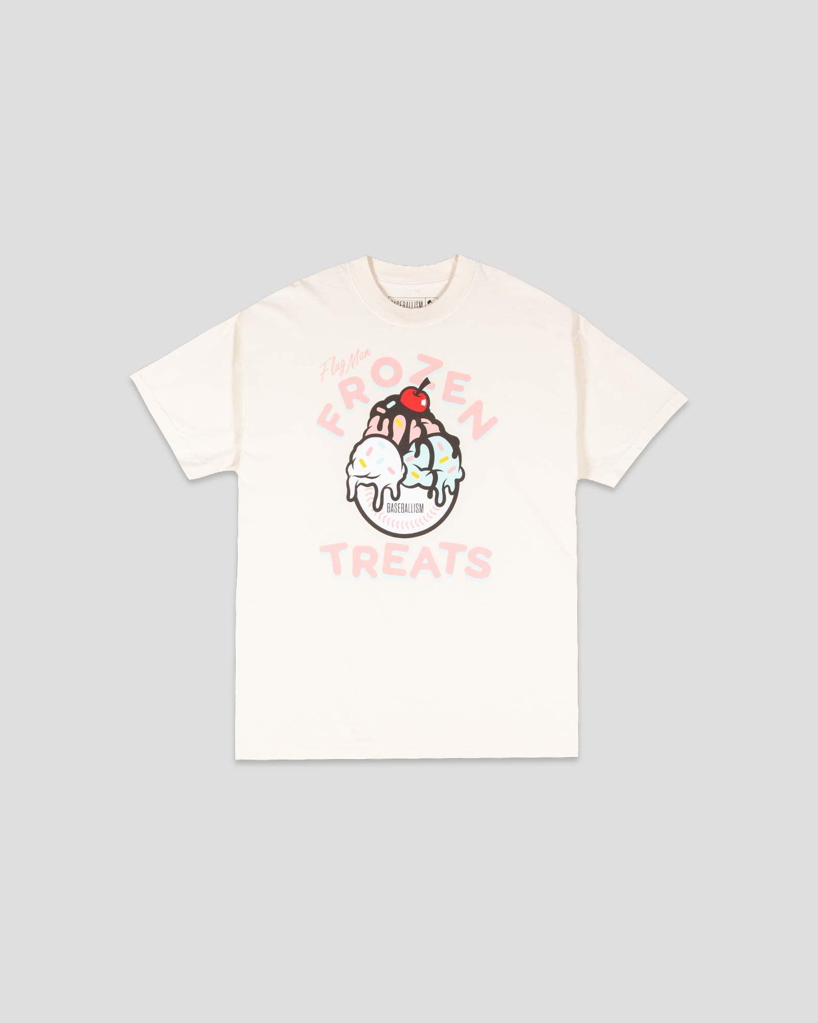 Flag Man Frozen Treats Ice Cream Sundae T-Shirt (Vanilla) - Youth Hoodie, Sweatshirt | CoreVibeTees.com (Image 1)
