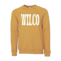 Flocked Logo Sweatshirt (Mustard) T-Shirts, Hoodie | CoreVibeTees.com