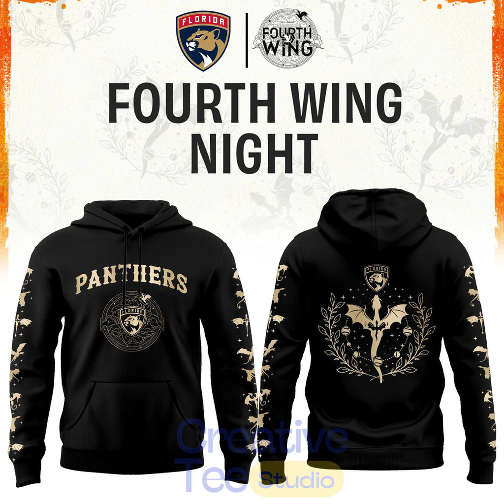 Florida Panthers Fourth Wings Night Limited Edition Hoodie