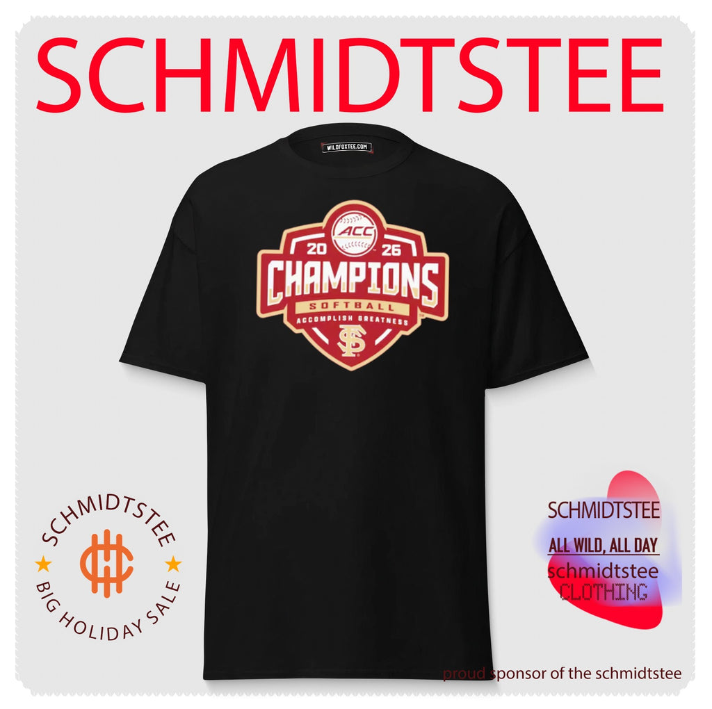 Florida State Seminoles 2026 ACC Softball Tournament Champions logo shirt