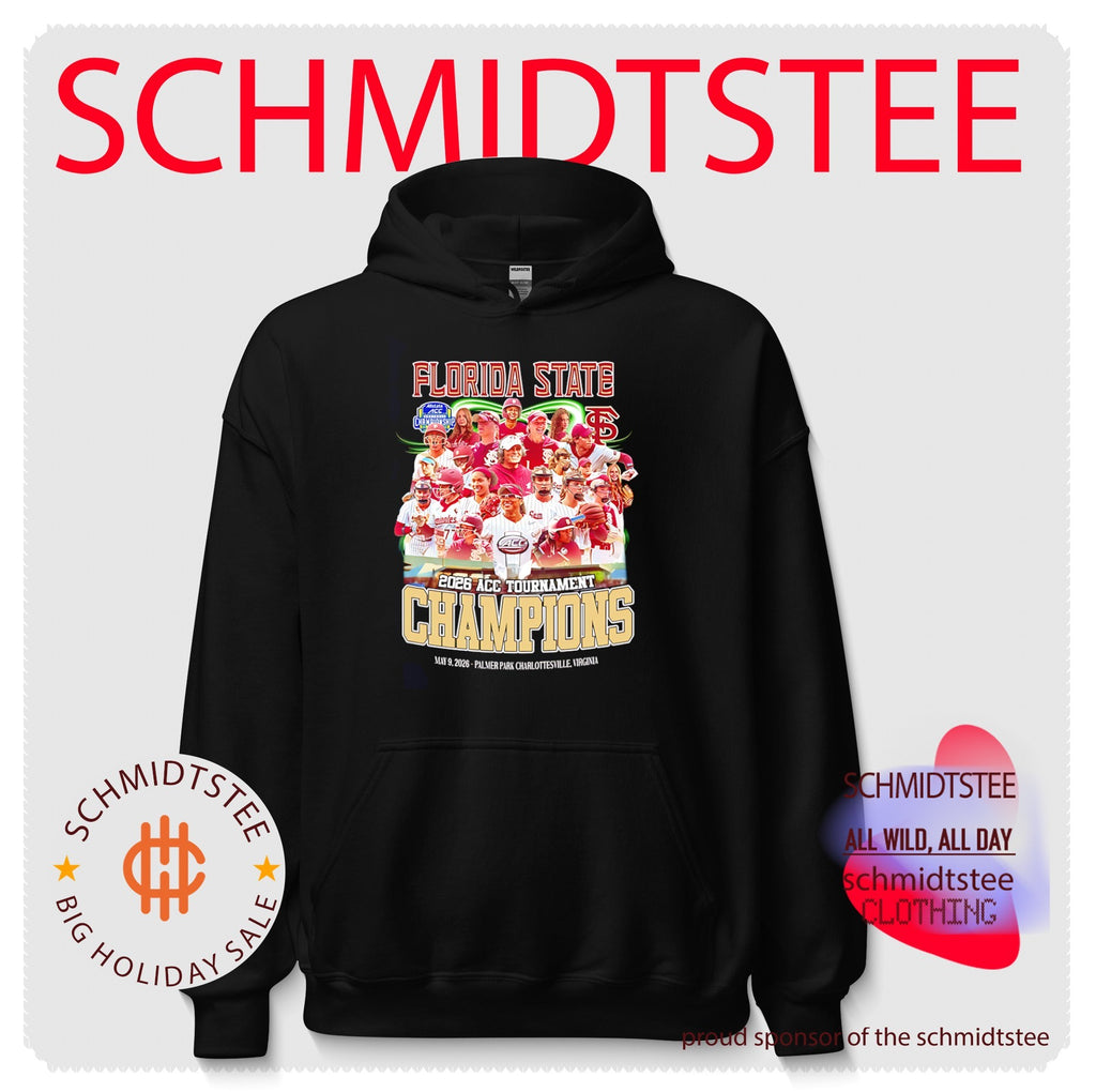 Florida State Seminoles softball 2026 Acc Tournament Champions team collage shirt