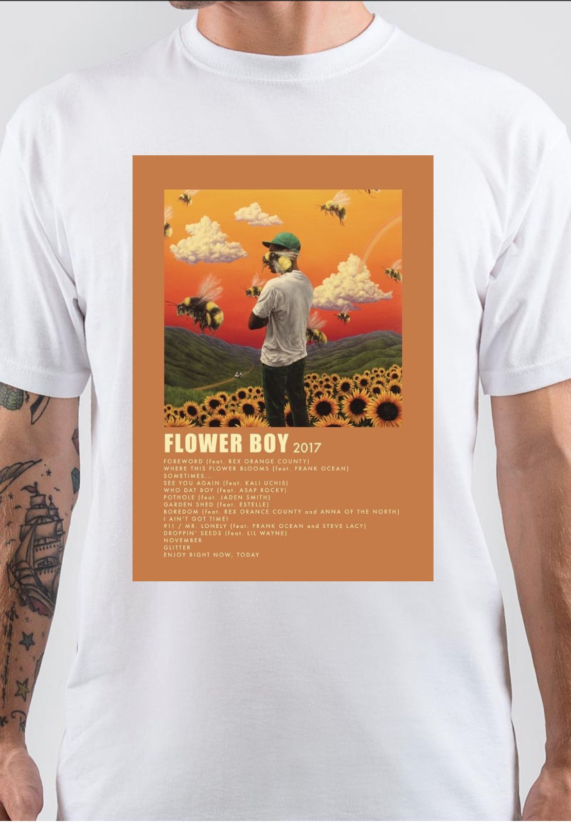 Flower Boy T-Shirt Hoodie, Sweatshirt | CoreVibeTees.com