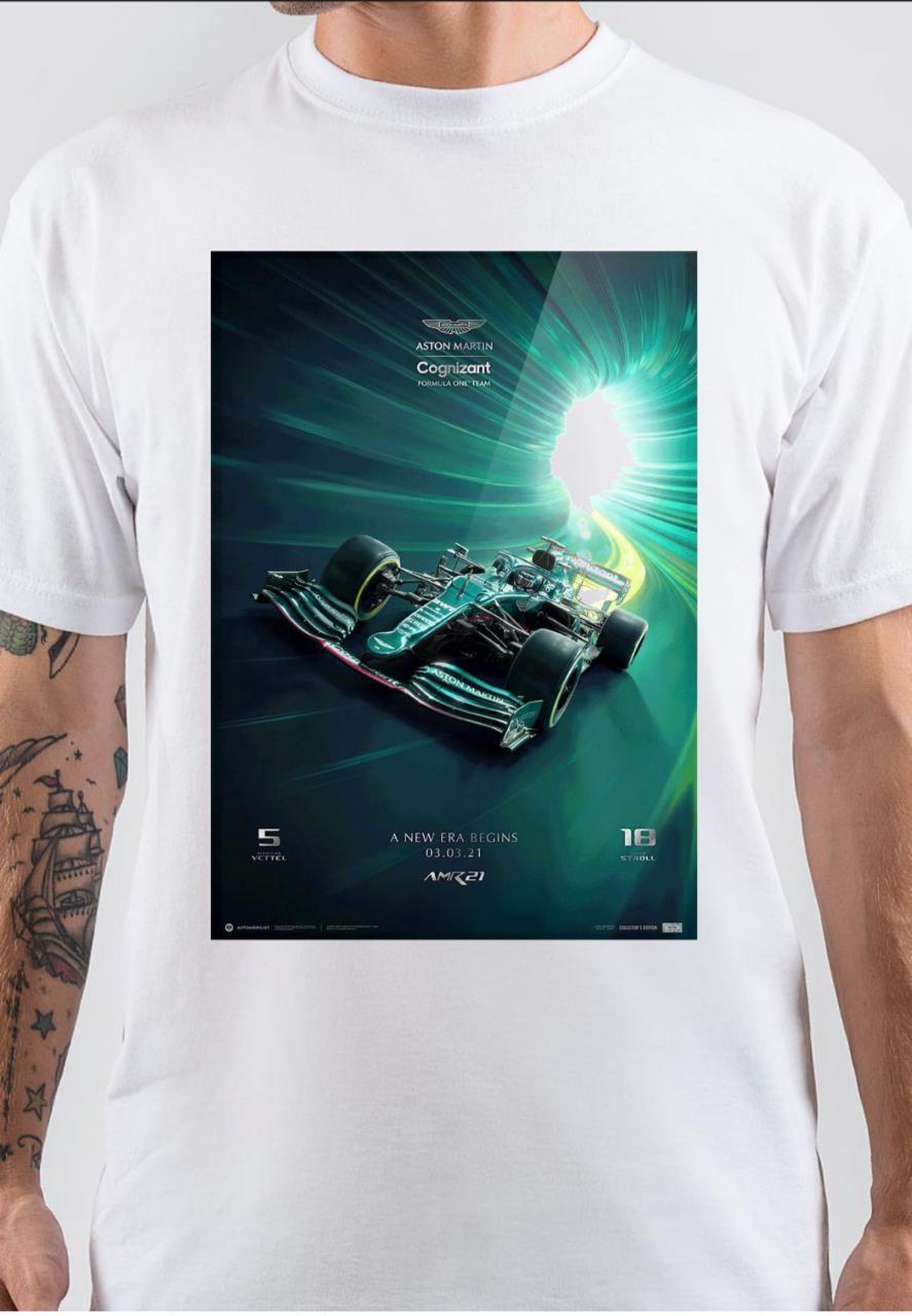 Formula 1 Aston Martin T-Shirt Hoodie, Sweatshirt | CoreVibeTees.com