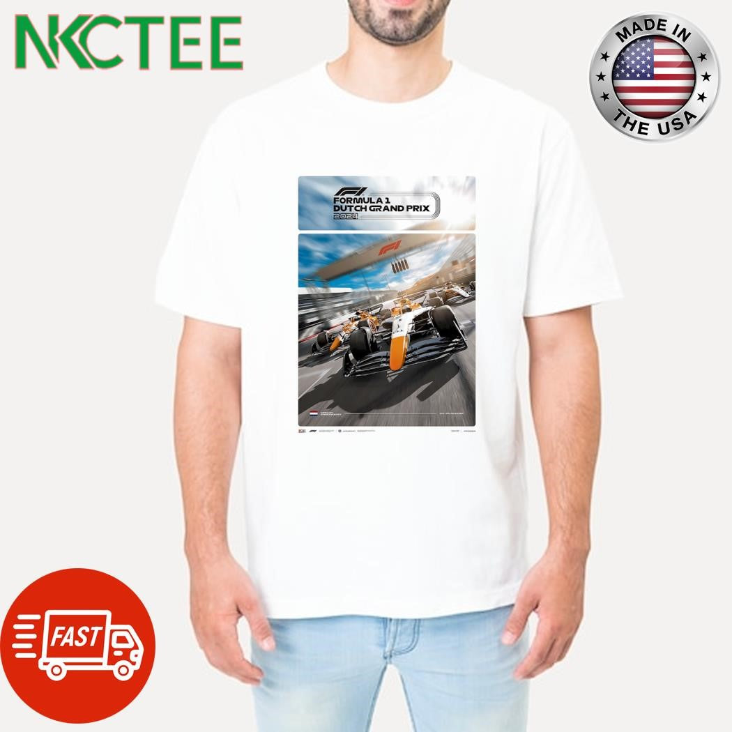 Formula 1 Dutch Grand Prix 2024 F1 car shirt